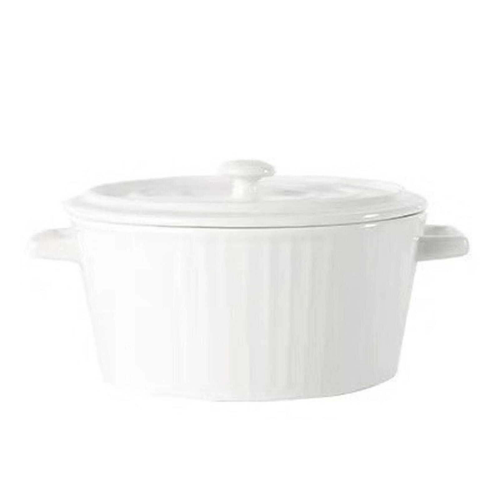 Grand bol à soupe domestique en céramique, Anti-brûlure, Double poignée, dîner sain et sûr Bol de cuisson pour salade et petit déjeuner