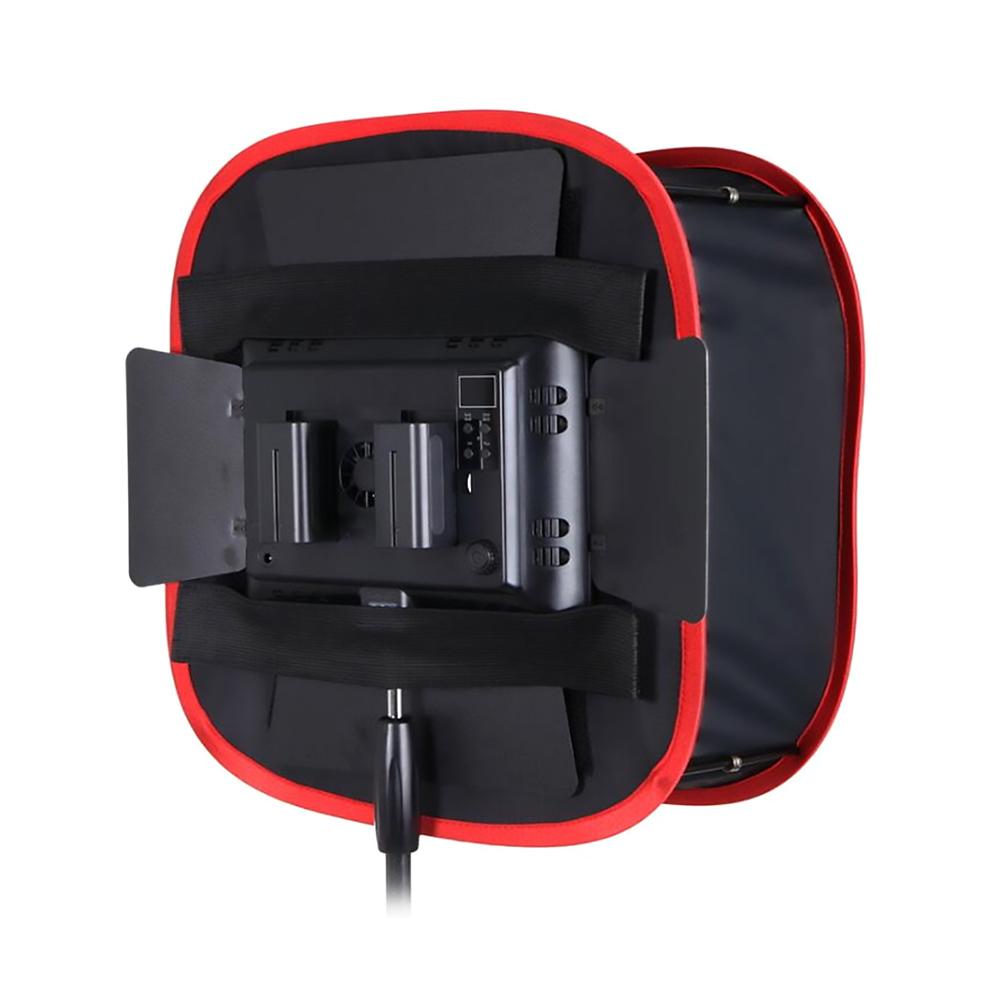 Portable LED Softbox 40x40cm Collapsible Softbox LED Light Panel Diffuse Light Room for Yongnuo YN600 YN900 Lighting Modifier