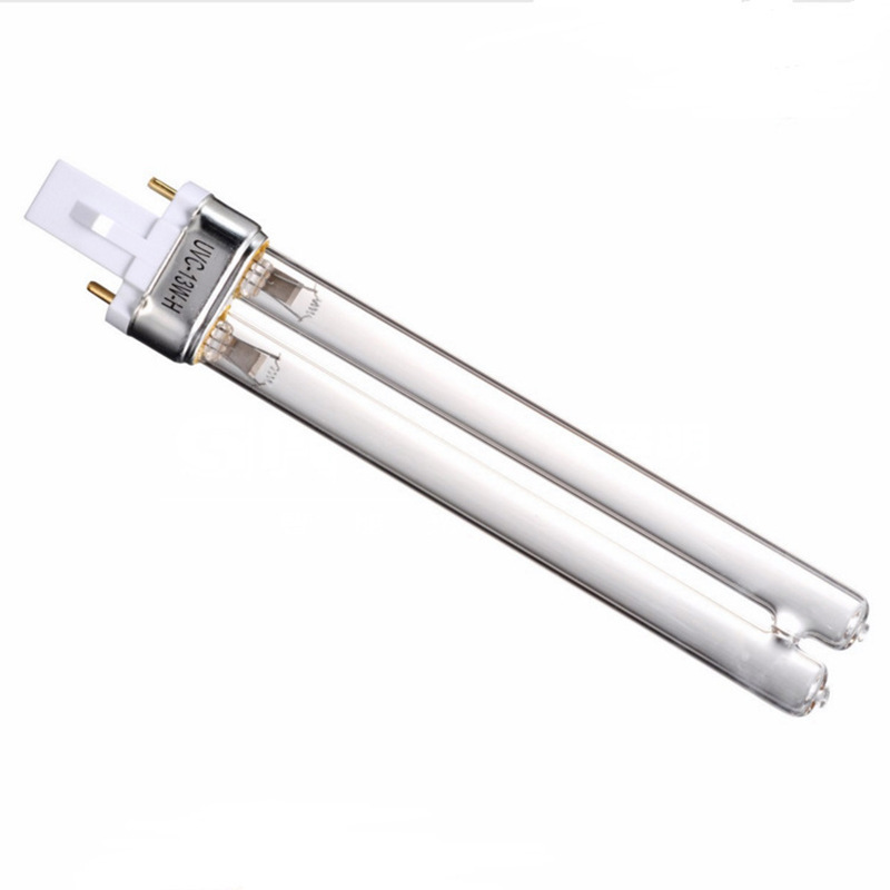 JEBO UV Sterilizer Light Replace Tube Watts 2-pin G23 Base Linear Twin Tube UV-C Germicidal Ultraviolet Light Bulb UV-H5-H36 36W