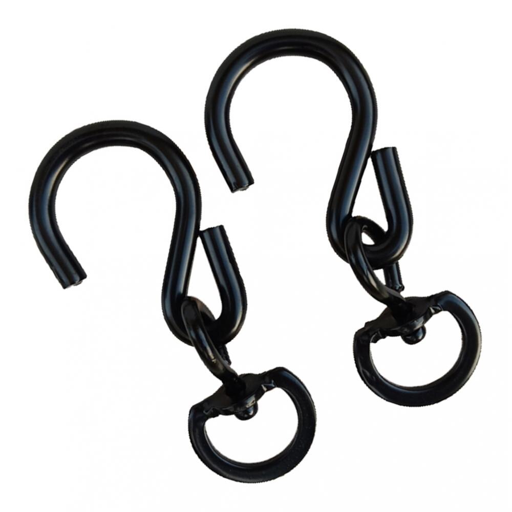 2 Pieces Hanging Basket Hook Swivel Hooks, Great for Hanging Plants, Wind Chimes, Bird Feeders