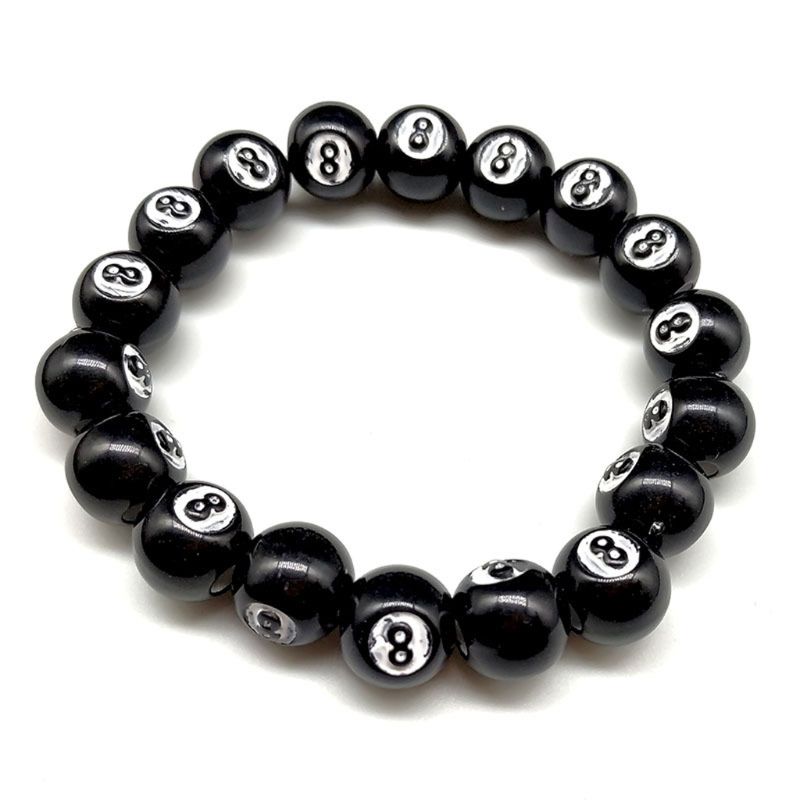 Kleurrijke Acryl Dice Kralen Stretch Armbanden Grappig Spel Lucky Dobbelstenen Armbanden Vrouwen Mode Jewerly X4YA