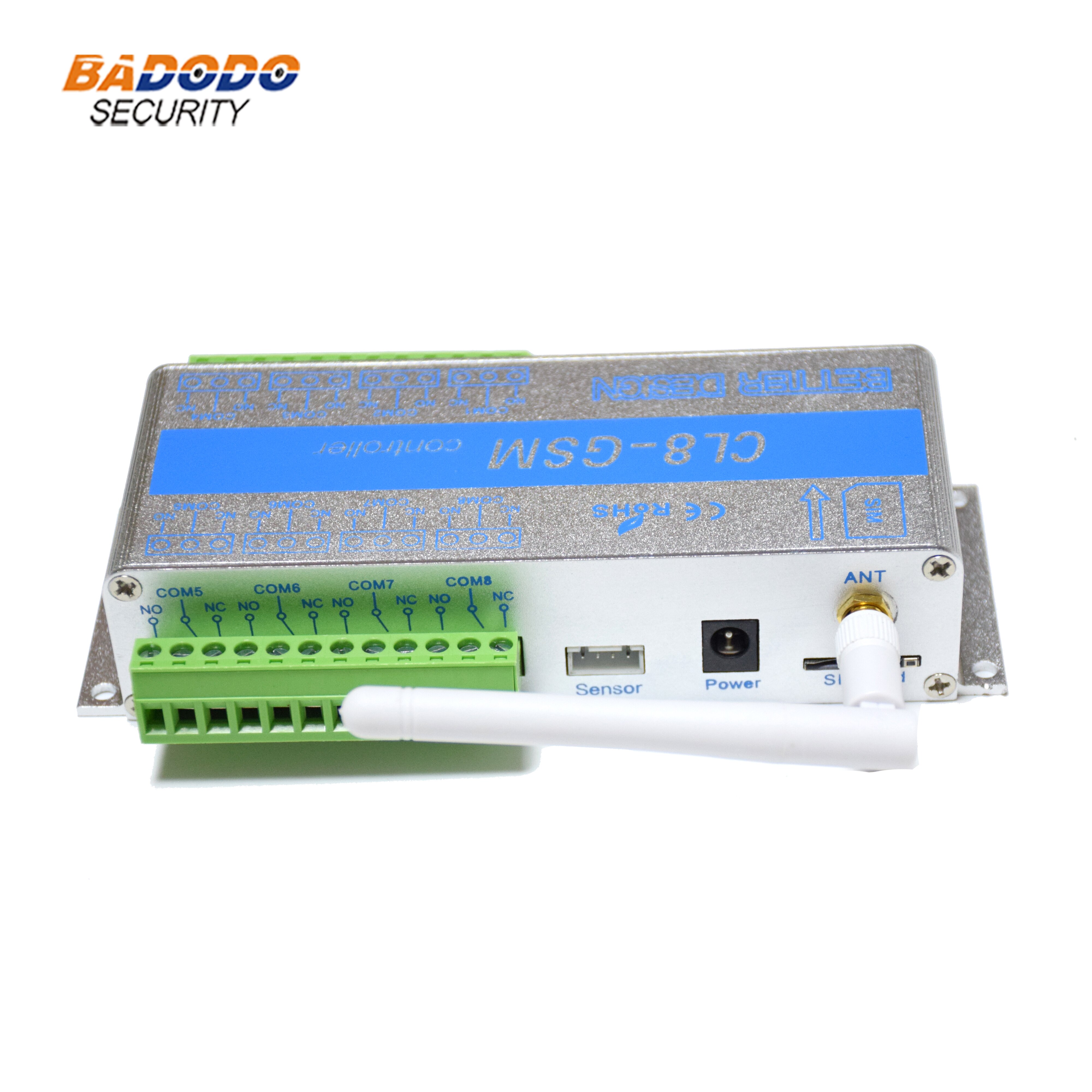 GSM Remote Controller ON/OFF Switch CL8-GSM 8 Channel Relay Output Support Temperature Humidity Monitoring