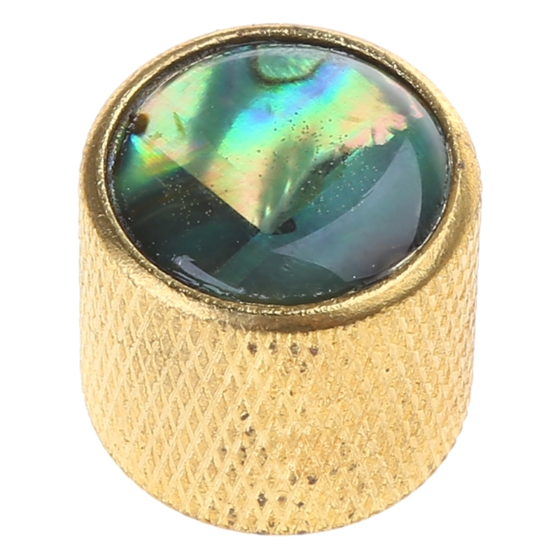 Gitaarknop Roterende elektronische bediening Potentiometerknop Volumeknop Knop Knop Elektrische gitaarknop, schakelknoppen: Light Grey