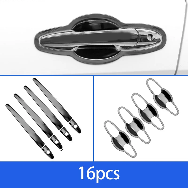 For DongFeng T5 EVO Door Handle and Bowl Decoration Protection DMF FORTHING T5evo Fuel Tank Cap Trim DongFeng T5evo