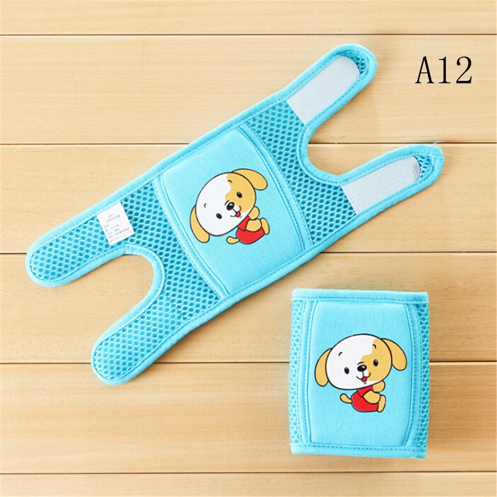 Enfants fille garçon rampant coude nourrissons en bas âge bébé genouillères protecteur sécurité maille genouillère jambière enfants coussin Legging: A12