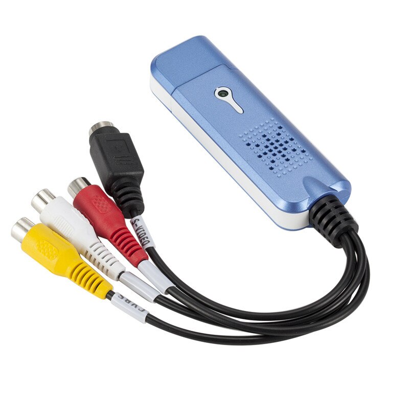 VHS to Digital File Converter USB 2.0 to Video Grabber for Computer TV Box ND998