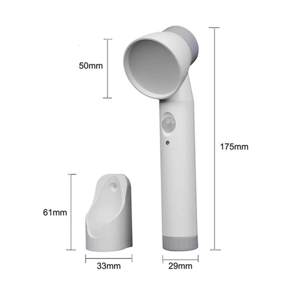 Portable Emergency Light Flashlight USB Charging+Human Body Motion Sensor+Stay ON Night Stairs Security LED Table Lamps for Home