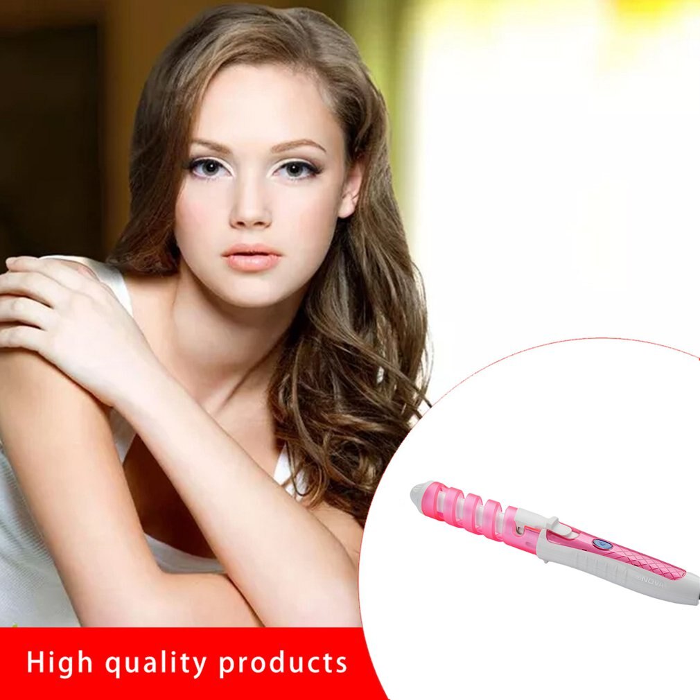 Electric Spiral Curling Tool Electric Hair Curlers Automatic Curling Wand Hair Styling Machine Curling Tool