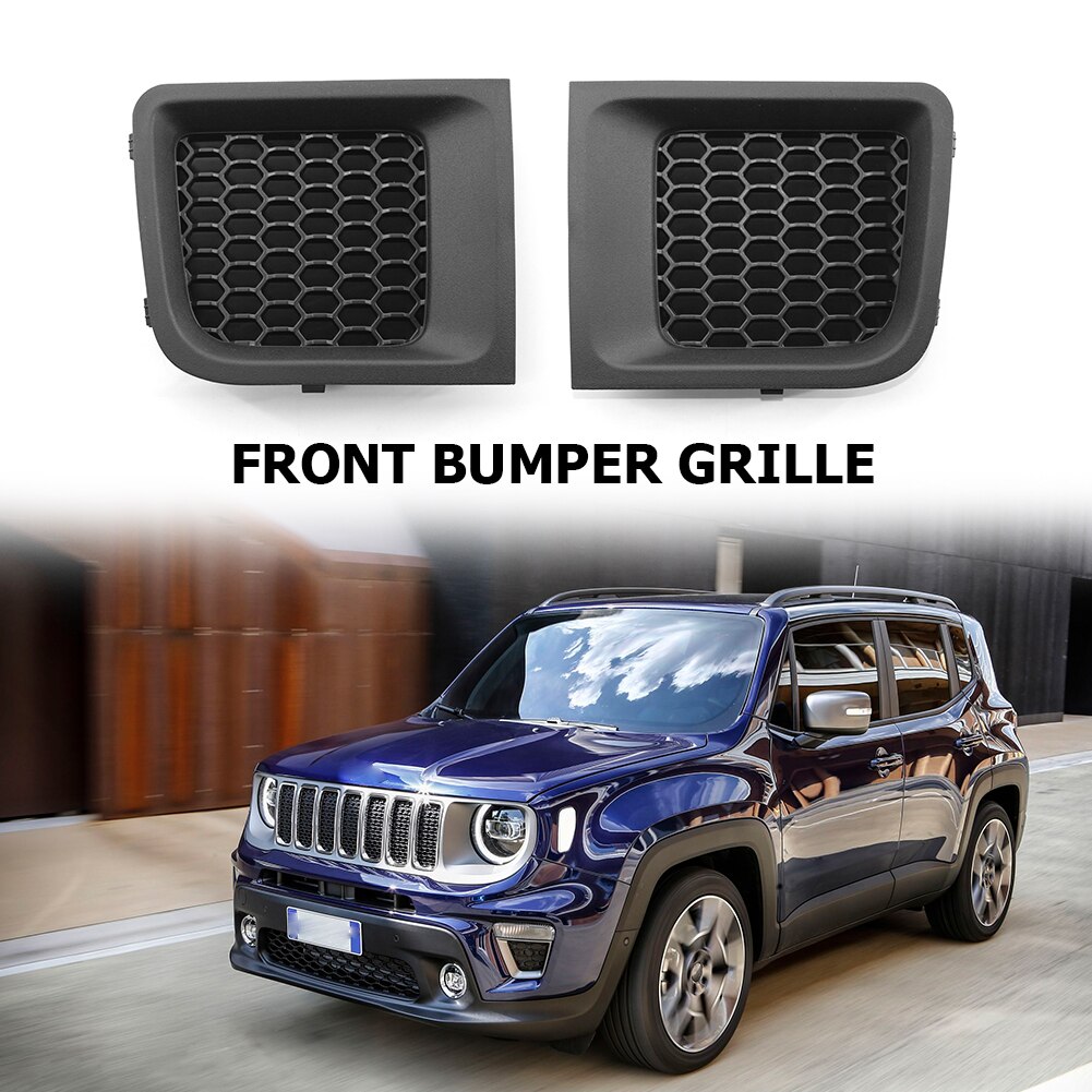 Car Bumper Grille Bezel Front Lower Bumper Grille Bezel for JEEP RENEGADE Car Auto Replacement Car Accessories