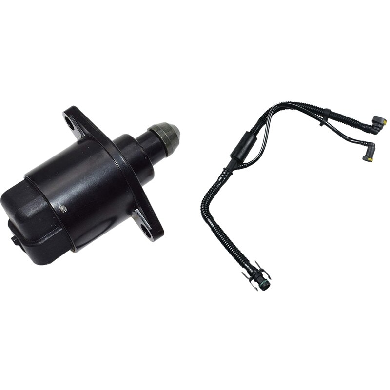 Idle Air Control Valve IAC Actuator with Engine Crankcase Breather Pipes EW10J4: Default Title