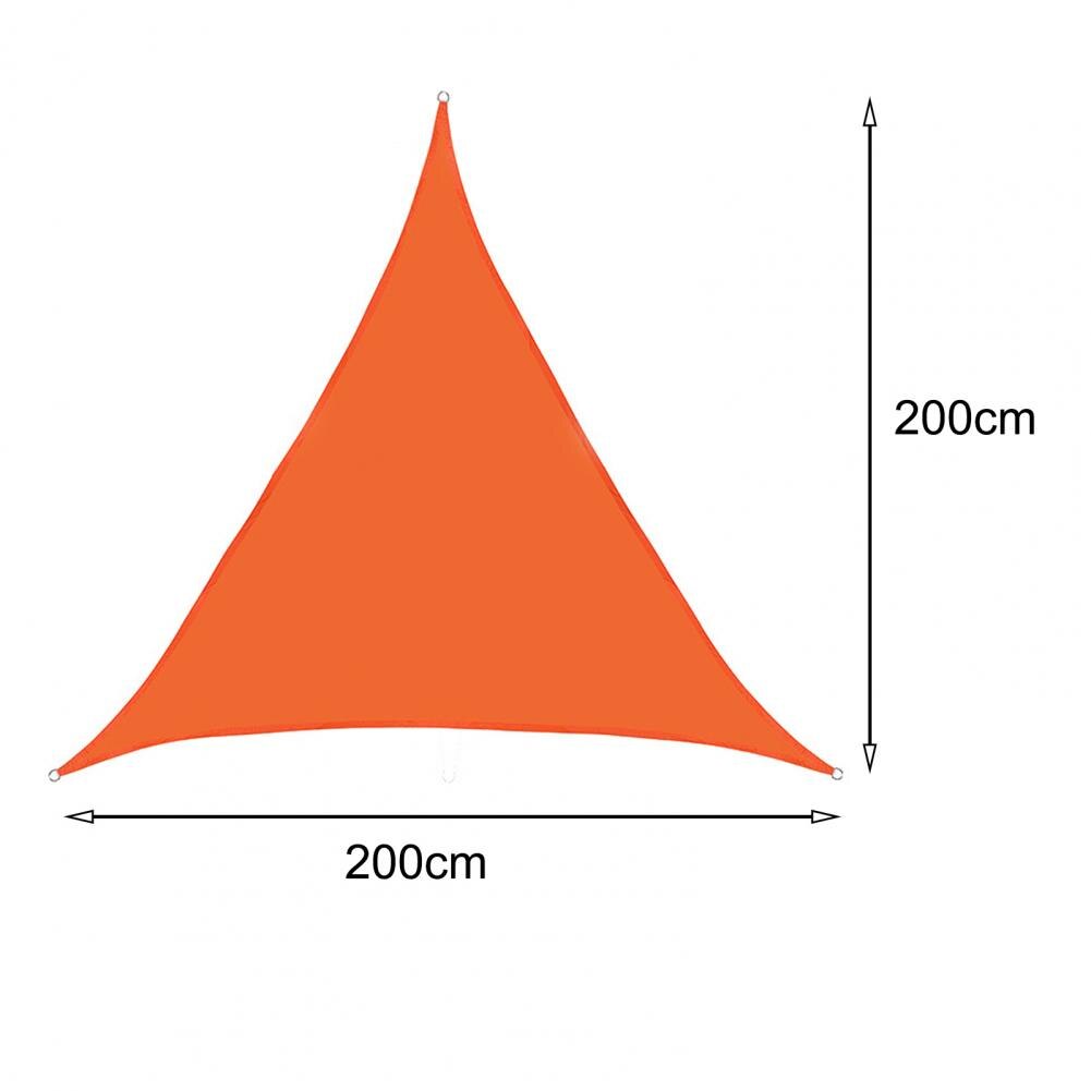 Dreieckiger sonnenschutz, wasserdicht und staubdicht, für garten, terrasse, pool, picknick, camping