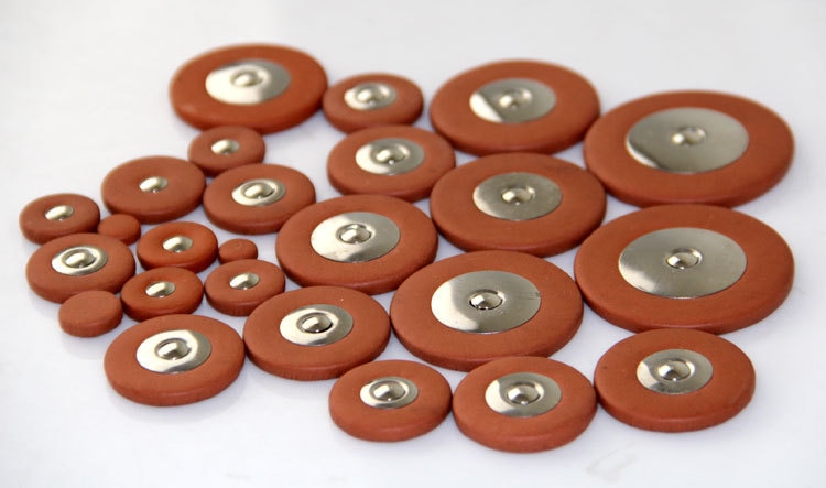 25 Stuks Altsax Sax Vervanging Leather Pads Houtblazers