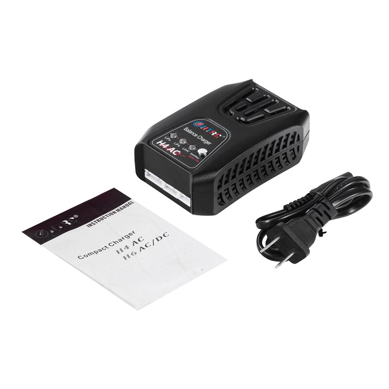 H4AC 20W Mini Opladen Balans Lader Voor 2-4S Lipo/Life/Lihv Batterij Rc Charger