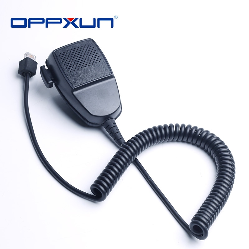 8-Pin Speaker Mic Twee Manier Radio Hand Microfoon Voor Motorola Walkie Talkie GM300 GM338 CDM750 GM950 Auto Mobiele radio HMN3596A