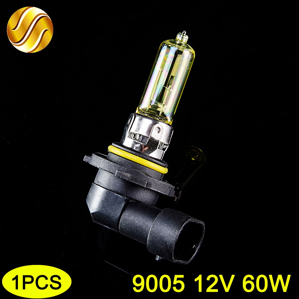 Hippcron 9005 HB3 Geel 12 v 60 w 1 stuk 3000 k Halogeen Lamp Auto Koplamp Quartz Glas Auto Lamp