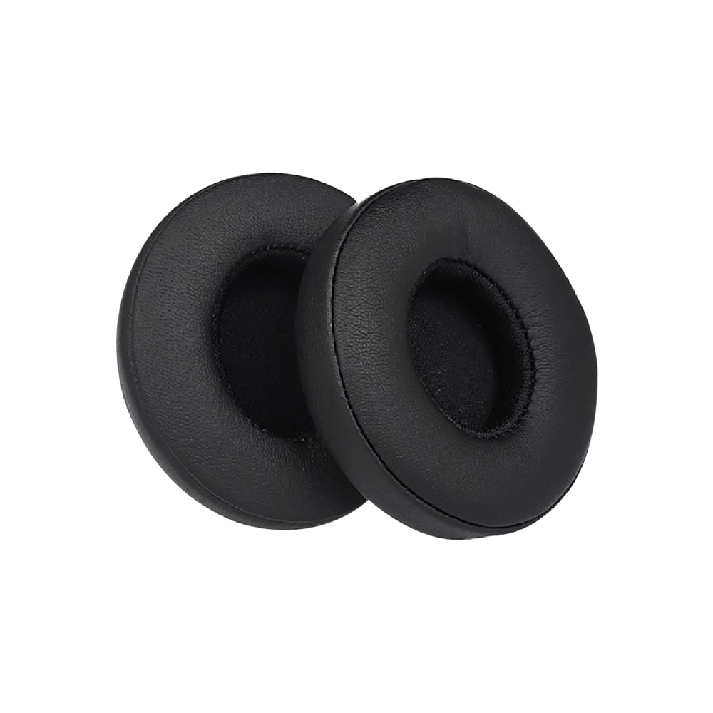 Ersatz-Ohrpolster für Solo 2 3, kabelgebundene Ohrpolster, Ohrhörer für Beats Solo 2 3, kabellose Bluetooth-Headset-Hülle, weiche Abdeckung: 2XS / Black