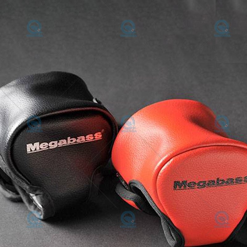 Sac de moulinet de pêche Megabass en cuir, édition limitée du japon, housse de protection pour moulinet de pêche