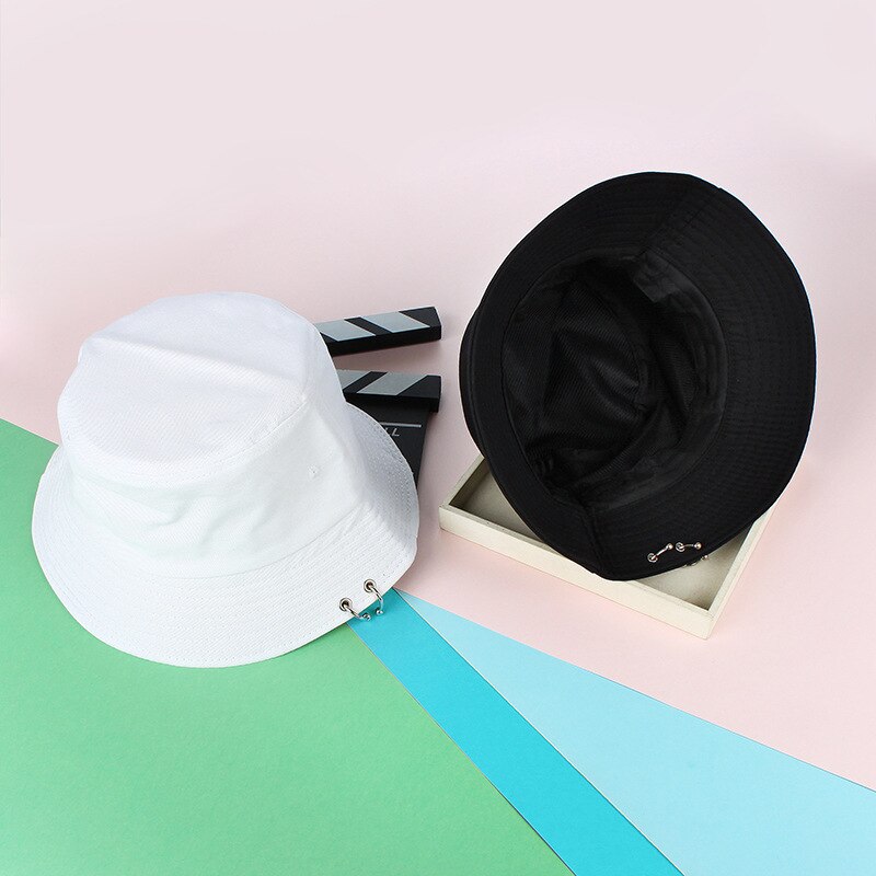 Chapéu do tipo bucket hat, chapéu unissex do tipo bucket hat, pop