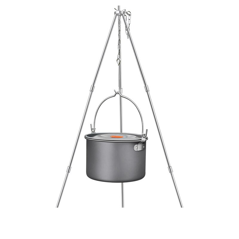 Aluminum Set Camping Travel Equipment Tableware Cookware Outdoor Hiking Camping Cooking Kuchenka Turystyczna Camping Supplies