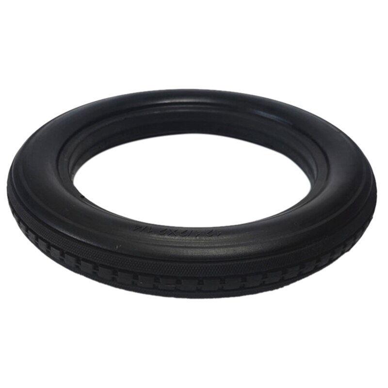 12 inch 12 1 / 2 x 2 1 / 4 fiets massieve banden fiets fietsbanden 12 1 / 2 x 2 1 / 4 zwarte rubberen antislipbanden fietsband
