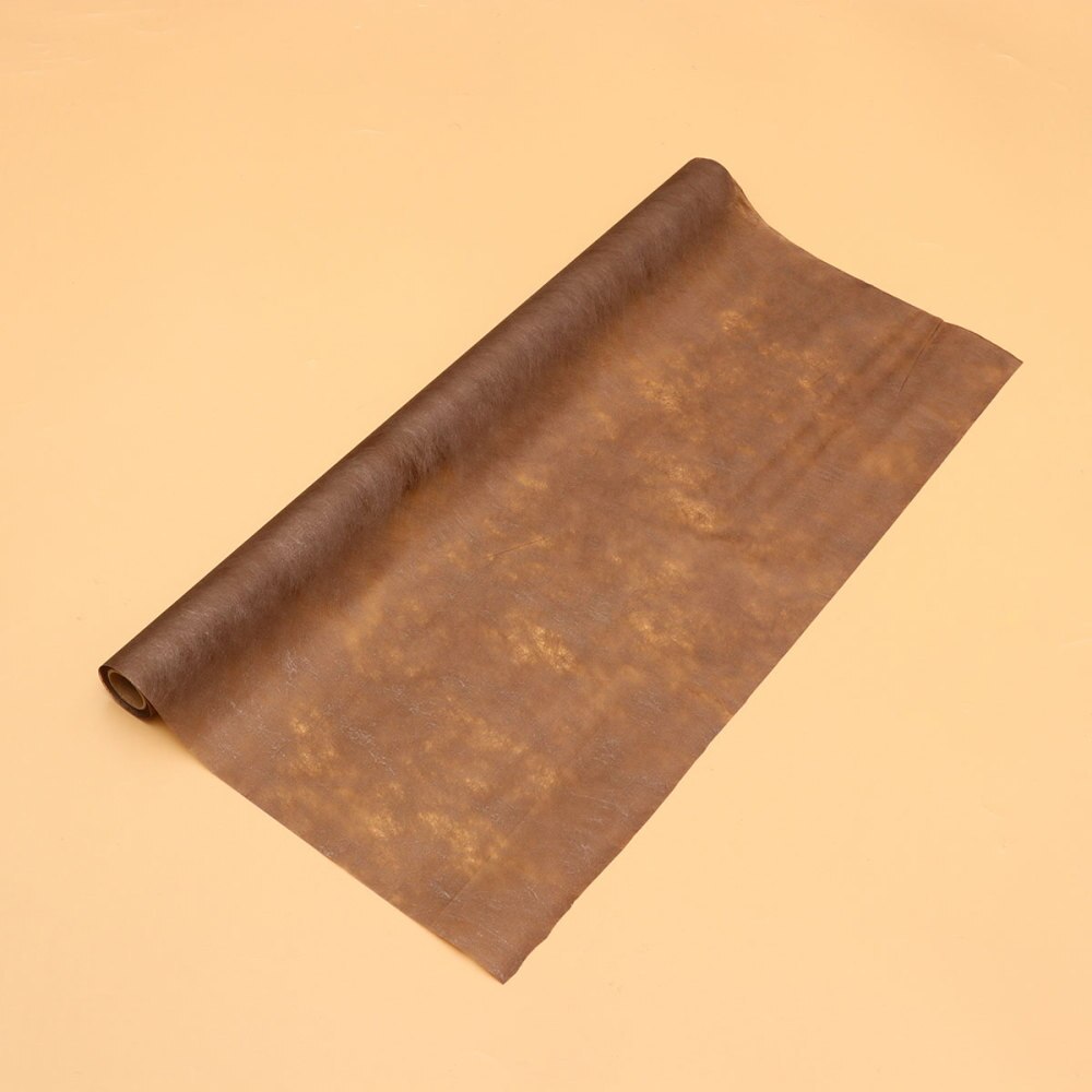 1 Roll Disposable Tablecover Beautiful Delicate Exquisite Table Cover Bouquet Wrapping Paper Table Ornament for Home: Golden