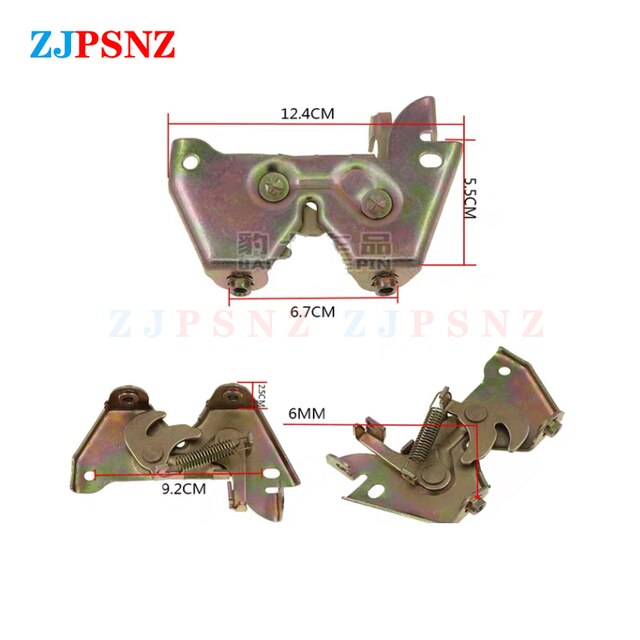 Scooter E-Bike Seat Lock Catch Buckle Scooter Motorcycle Quad ATV Go Kart Electric Bike Motorbike Seat Lock 38mm-57mm Seat Lock: white