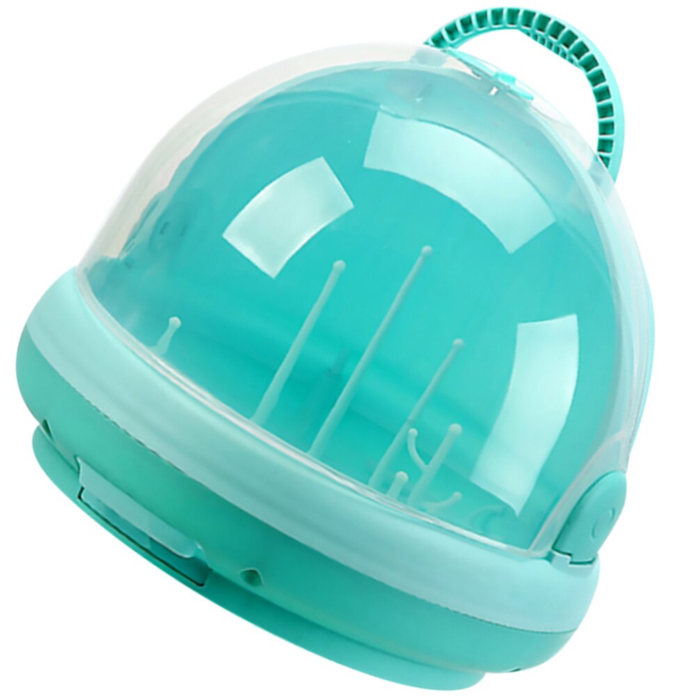 Portable bébé lait bouteille mallette de rangement bouteille boîte vaisselle conteneur égouttoir