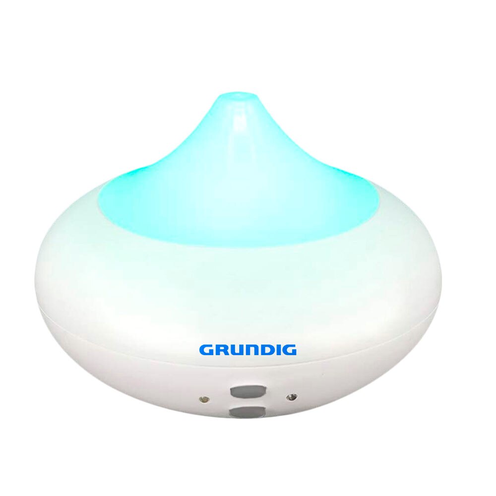 Difusor aromatico Grundig, humidificador, luz led, 8 colores, ultrasonico, aromaterapia, portatil, decorativo, difusor, difusor aromaterapia, humidificadores difusores aromaterapia
