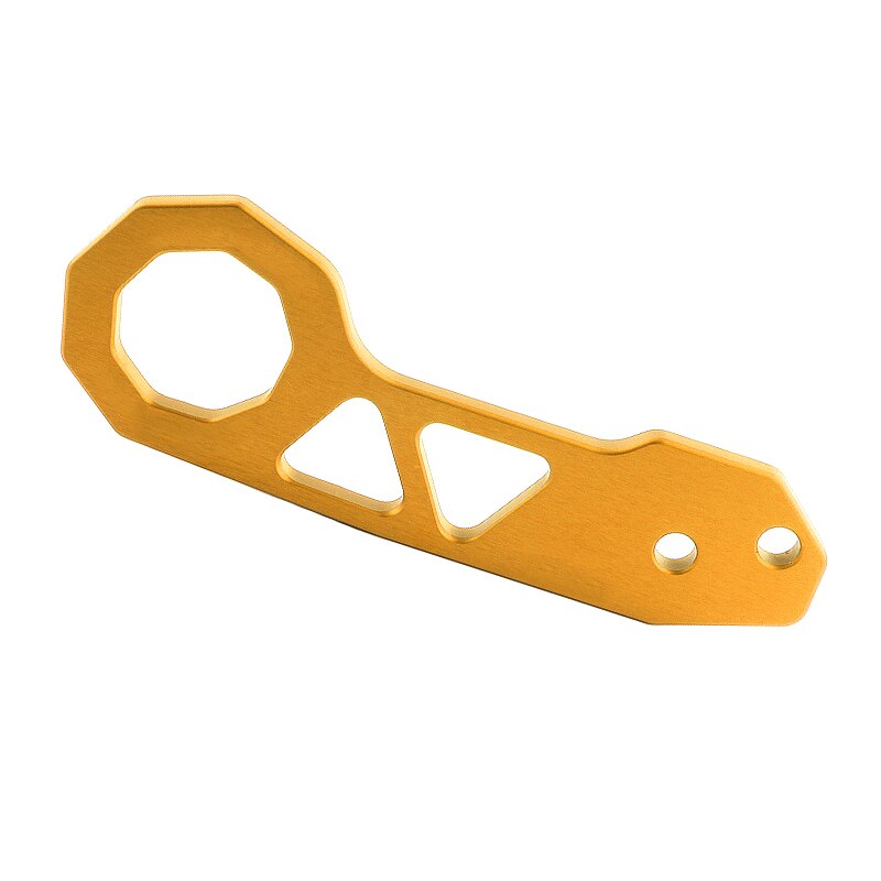 Universal Aluminium Alloy Racing Rear Car Tow Towing Hook Trailer Tool TD326: Yellow