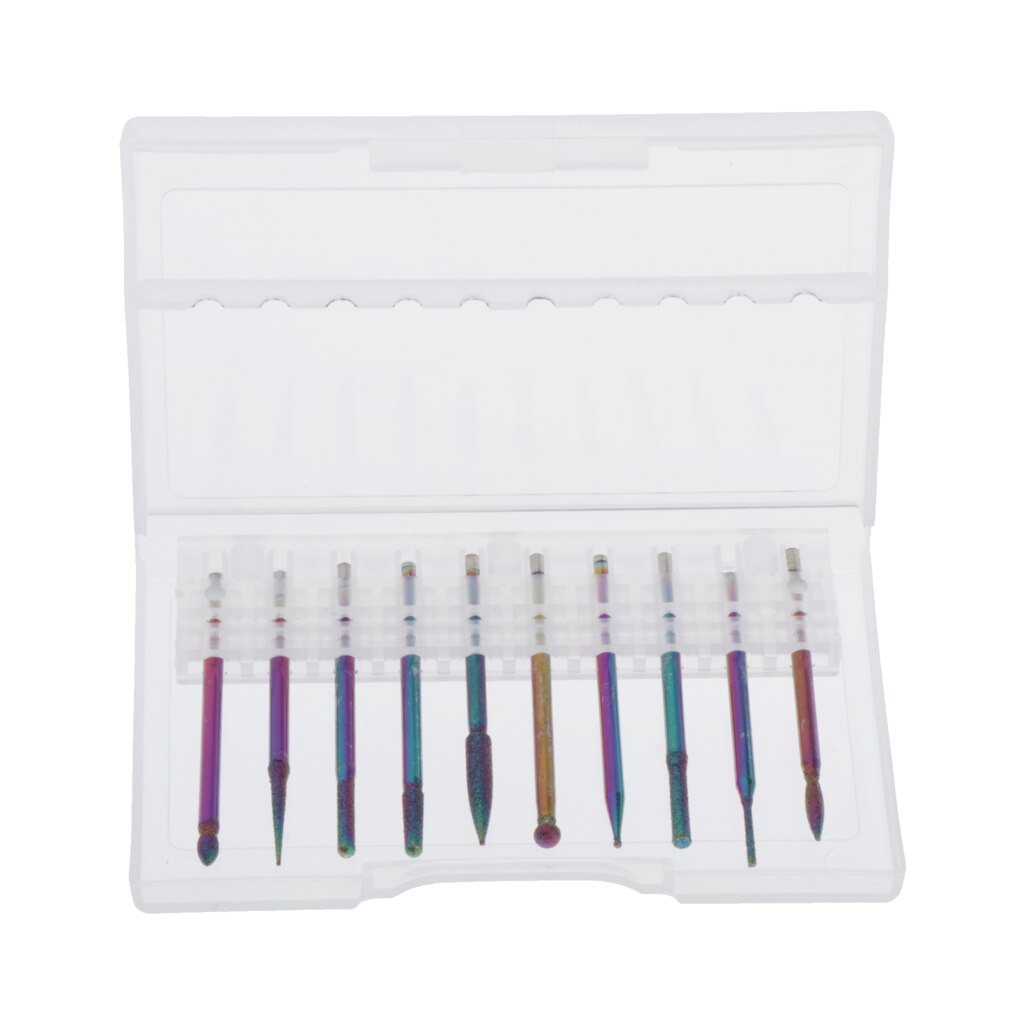 Tungsten Nail Drill Bits Set Fit For Drill Machine Acryli: 03