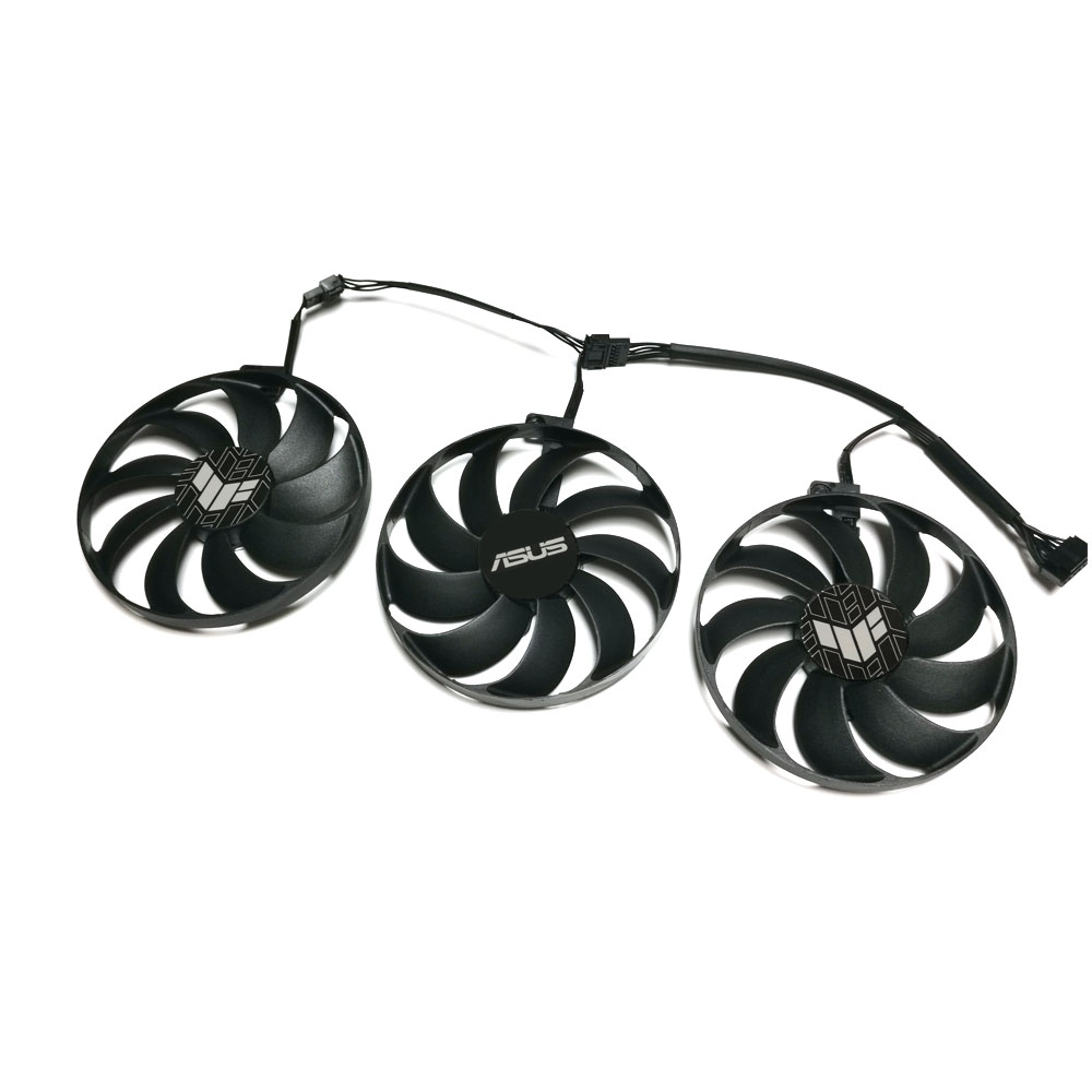 CF9010U12D T129215BU PLD09210S12H Video card cooling fan，For ASUS TUF RTX 3060、3060TI、3070、3070TI、3080、3080TI、3090 GAMING