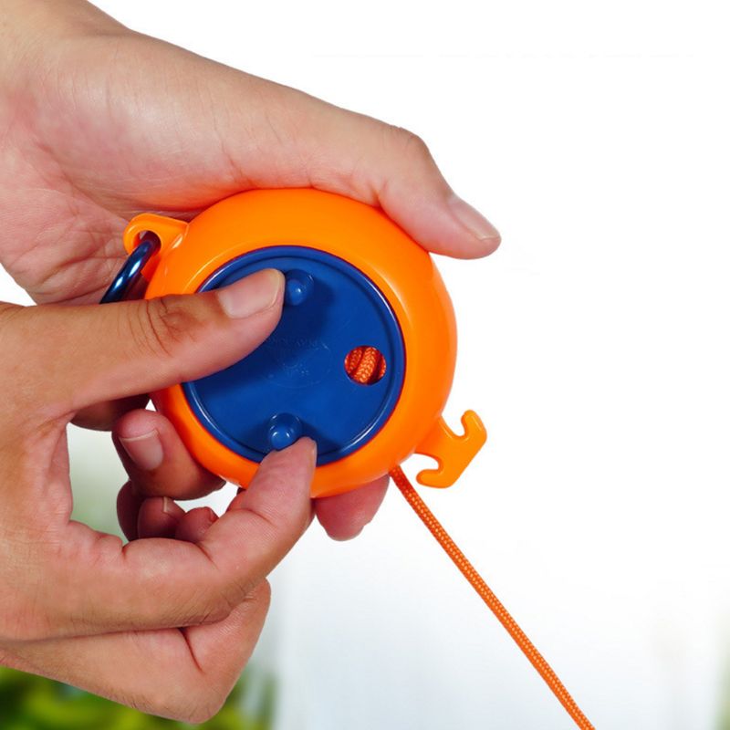 8m Portable Clothesline Retractable Drying Rack Hanging Clothing Line Rope M17E