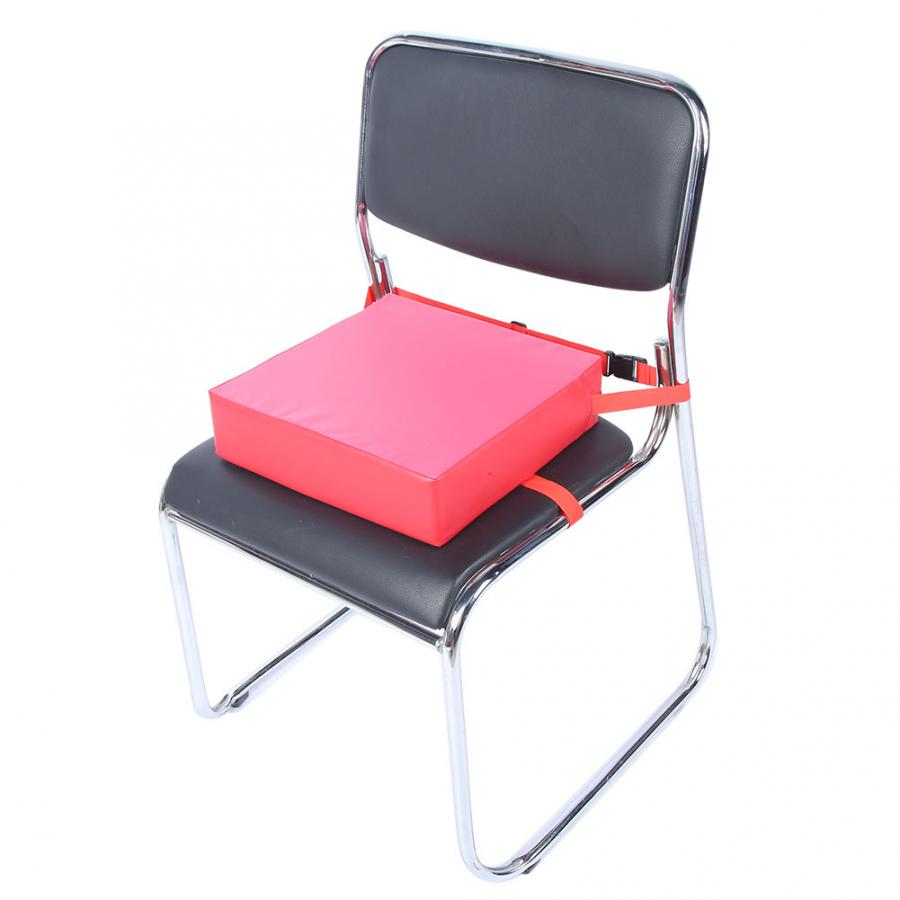 Baby øget stol pad pad spisestue pude justerbar aftagelig høj stol stol booster pude sæde stol for baby sikkerhed