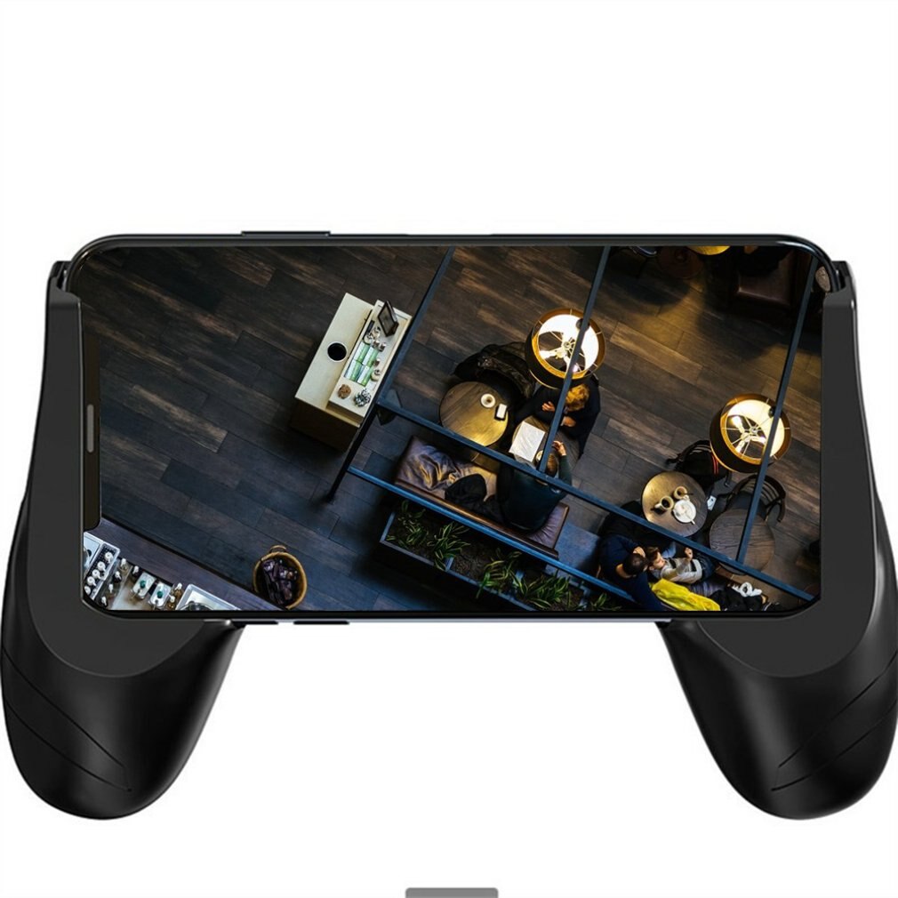 Moible Controller Gamepad Gratis Fire Triggers Gamepad Mobiele Game Pad Grip Joystick Voor Iphone Android Telefoon: black