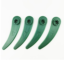 10pcs Mower Blades Garden Lawn Trimmer Accessories Plastic Cutting Blade Garden Tool Set