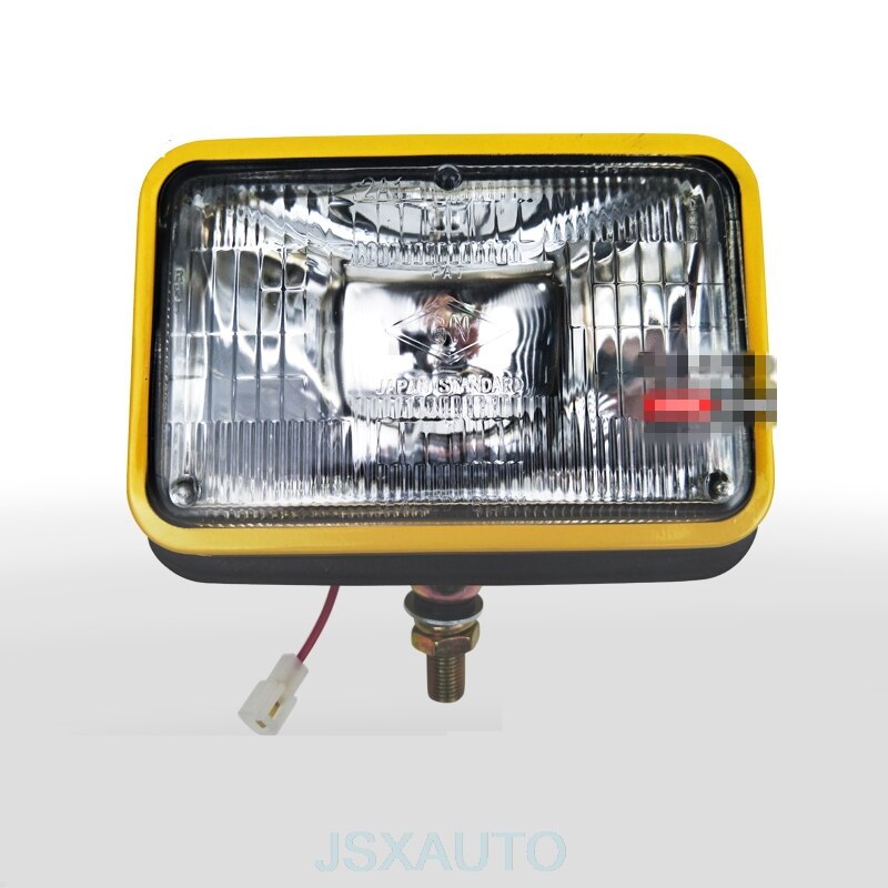 Excavator general headlight iron shell square light boom light Excavator Accessories For SANY ZX SK CATERPILLAR CAT KOMATSU PC