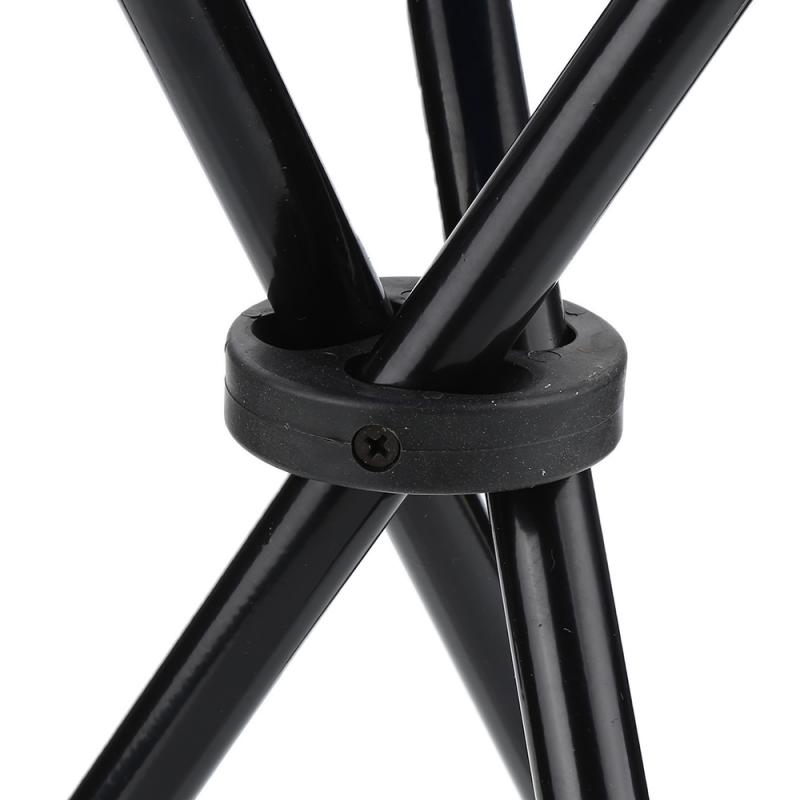 Outdoor Hiking Fishing Lawn Chair Tripod Stool Portable Pocket Folding Chair Oxford Cloth Blue With 3 Leg Stool