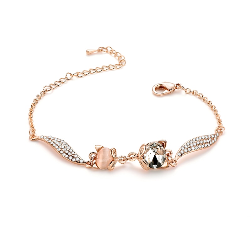luxe or chaîne Bracelet Bracelet charme Simple Bracelet pour femmes filles bijoux