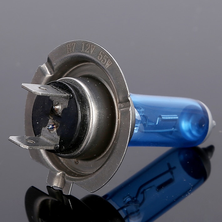 H7 xenon halogen nærlys pærer auto forlygte pære 5500-6000k 12v 55w parkering  h7 bil styling