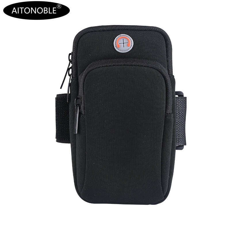 Aitonoble Outdorr Exercise Bag Sports Phone Holder Armband Case Running Armbag Waterproof Bag