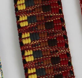 1 Yard 4 Cm Jacquard Tas Band Geweven Singels Lint Borduren Band Trim Accessoire Voor Tas/Kledingstuk/Homedeco gecontroleerd Kant: a2