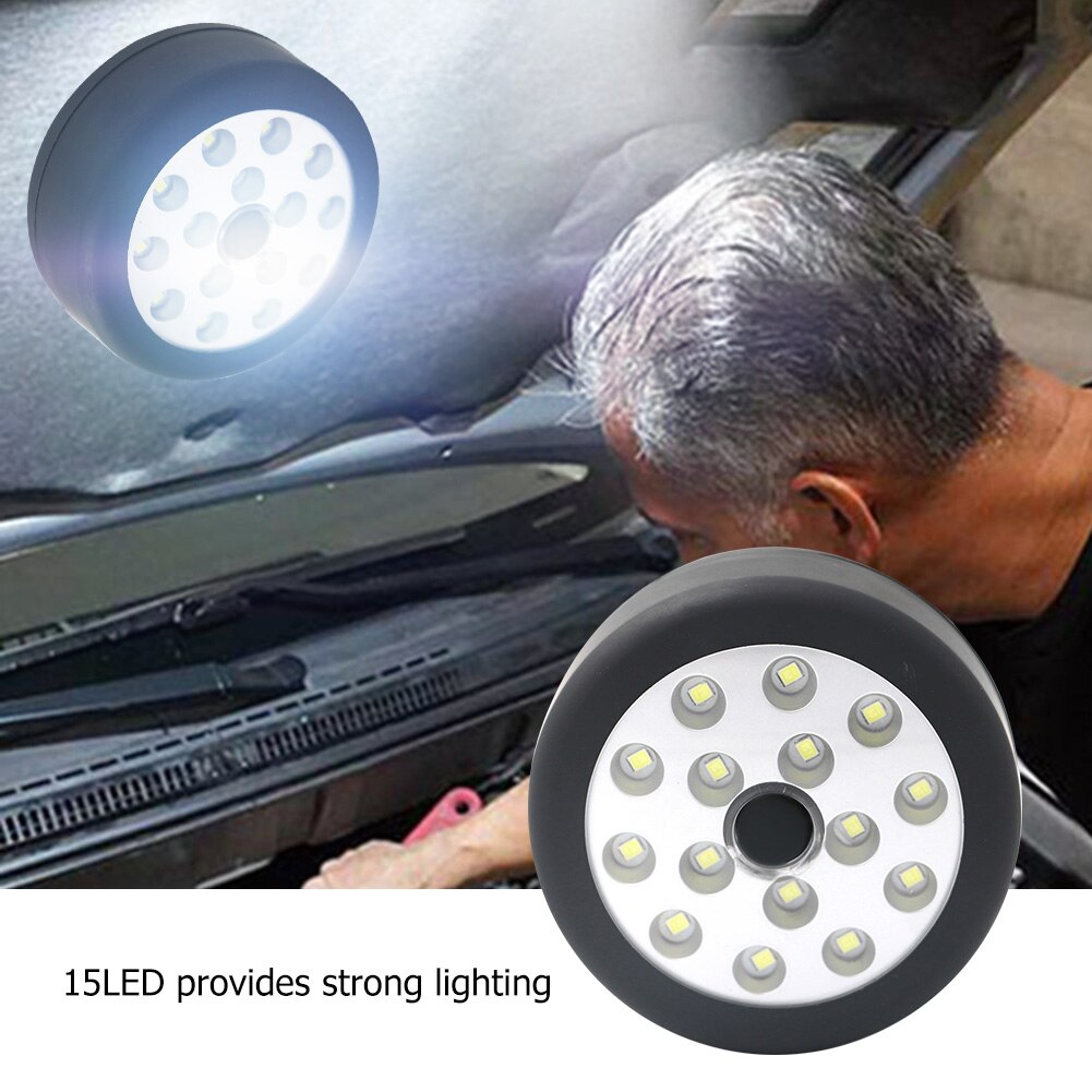 Portable 15LED Light Energy Saving Tent Lamp Camping Light Compact High Bright Camping Portable Outdoor Elements