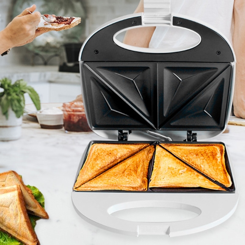 PACKOVE Stainless Steel Sandwich Grill Press Net - Panini Press Rack For Toaster & Breakfast Making