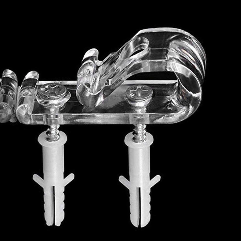 4PCS Child Safe Roller Blind Hook Fixed Clip Cord Rope String Holder Curtain for Shutter Vertical Roman Blind Chain Accessories
