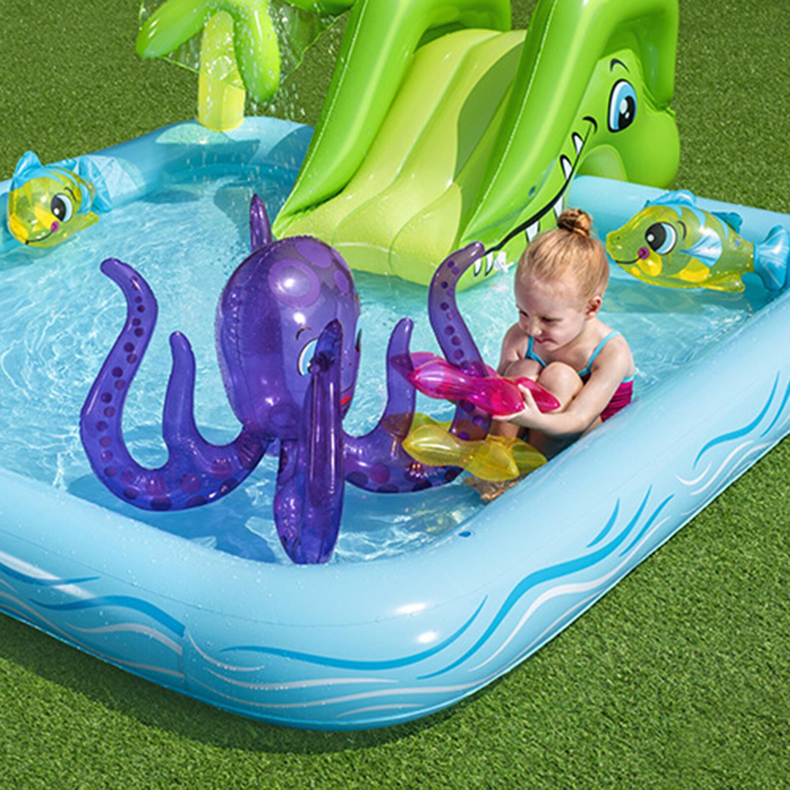 Piscine gonflable avec boule océanique pour enfants, Center de jeu, bassin de sable épais