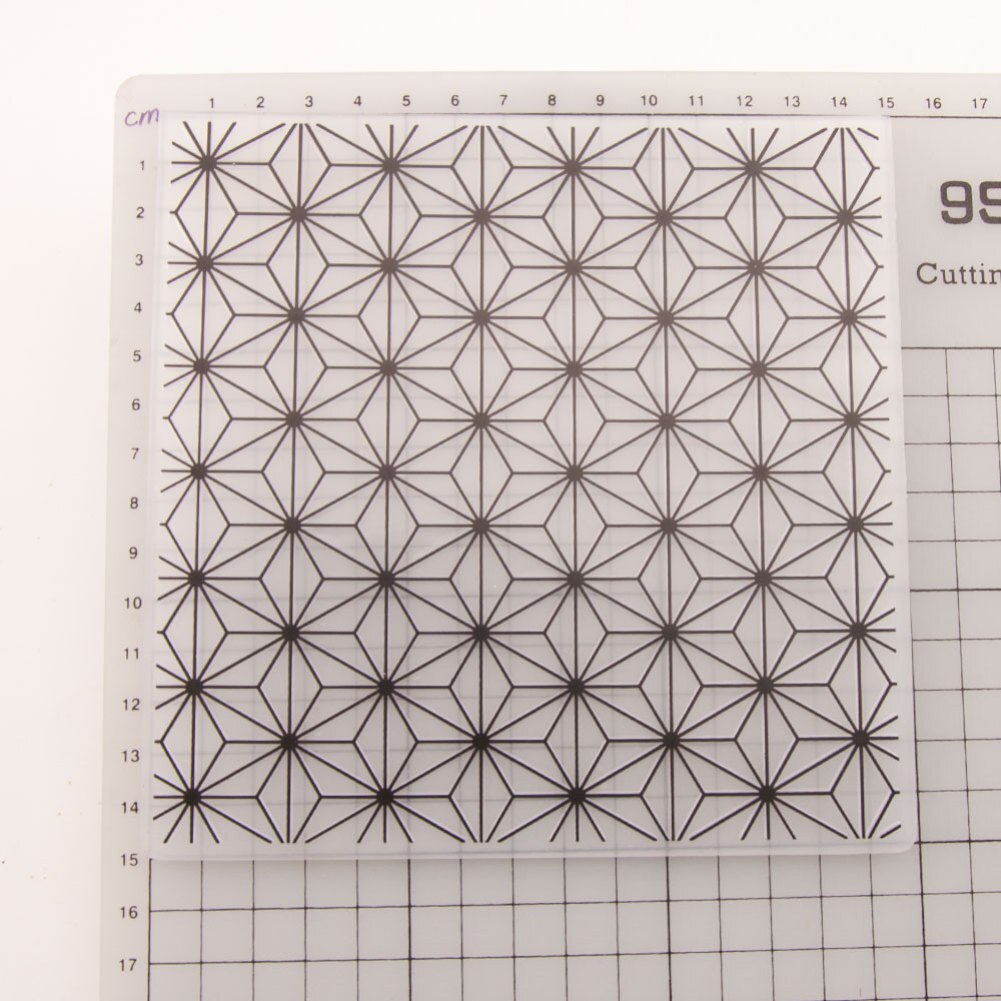 Plastic Diamond Template Craft Card Making Paper Card Album Wedding Decoration Scrapbooking Embossing Folders
