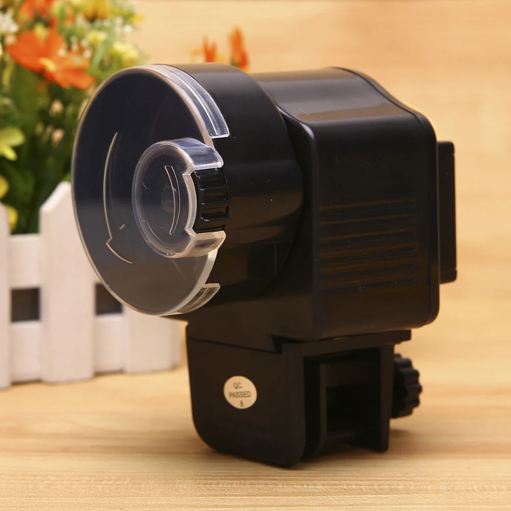 Automatischer Fischfutterspender für Aquarien, verstellbarer automatischer Futterspender mit Timer für Haustiere, Produkte