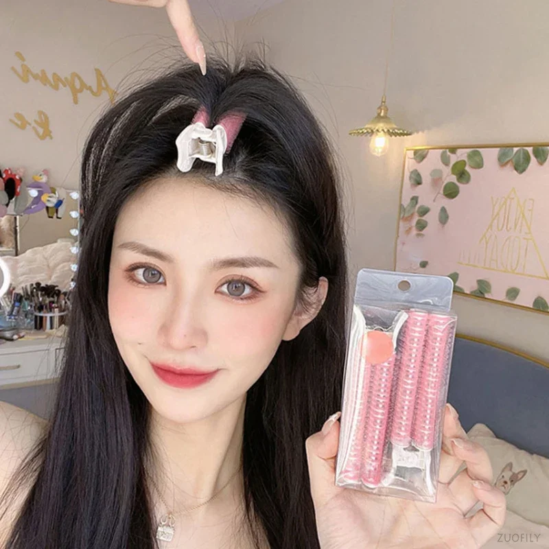 Haarwortel Pluizige Clip Koreaanse Haarspeld Krullen Haarspelden Knal Vaste Vorm Prachtige Haaraccessoires Perm Ijzer 2 Stuks Бигуди