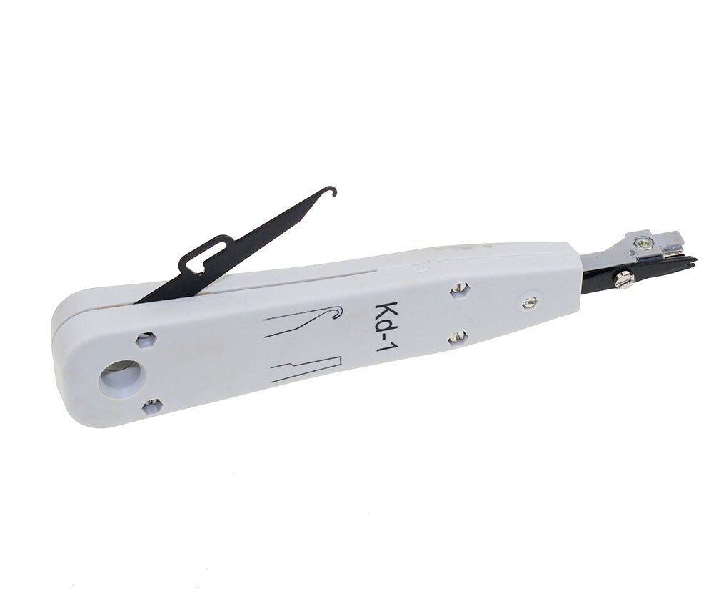 KRONE-Herramienta de impacto portátil con Sensor para teléfono, Cable de red RJ11, RJ45, Cat5, paquete al por menor, KD-1