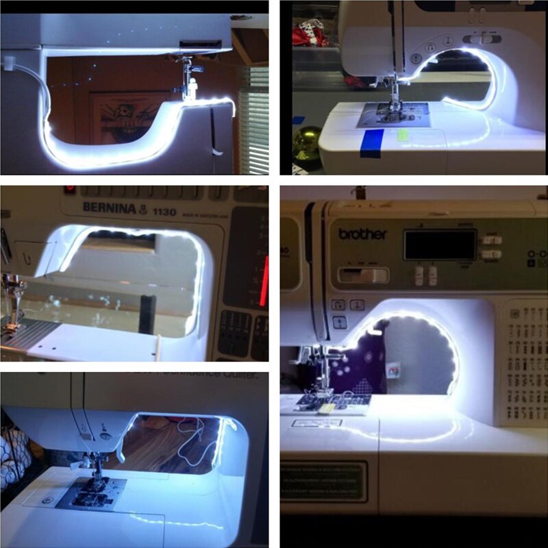 Sewing Machine Light Adjustable Flexible USB Multifunctional Self-adhesive Work Lamp Sewing LED Strip Light светильники